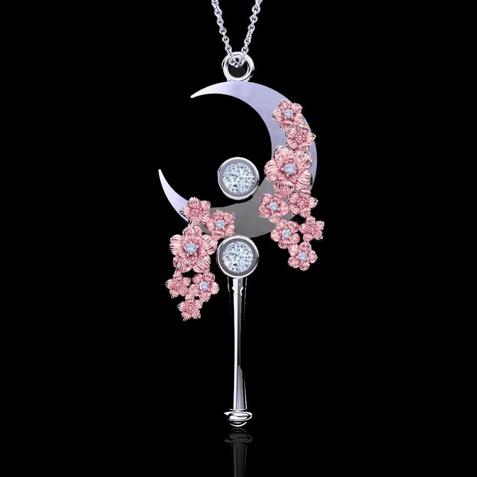 Moon themed jewelry on sale
